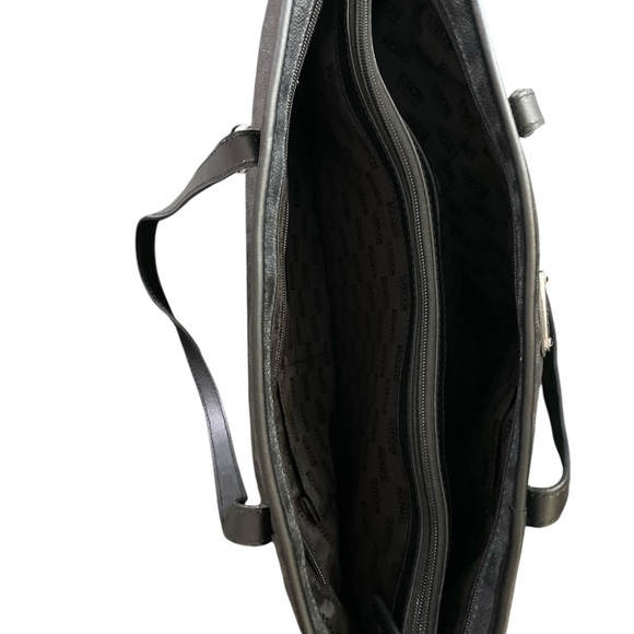 Michael Michael Kors, Signature LRG Black Tote Handles have Trim Wear see pics - Picture 15 of 17